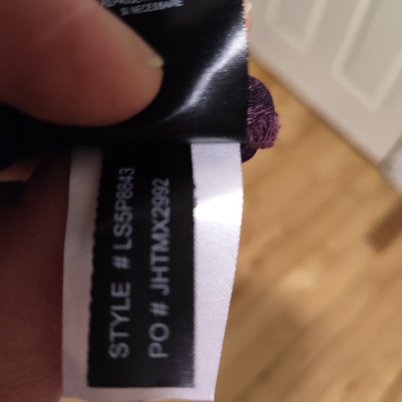 Laura Petites size 4 mauve mini dress - Shell 95% polyester and 5% spandex - Picture 8 of 10